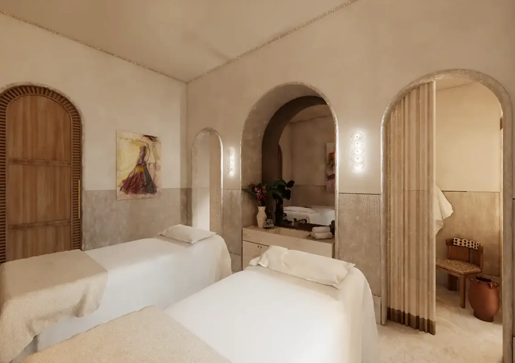 ELIRE spa interior with tranquil ambiance and refined finishes