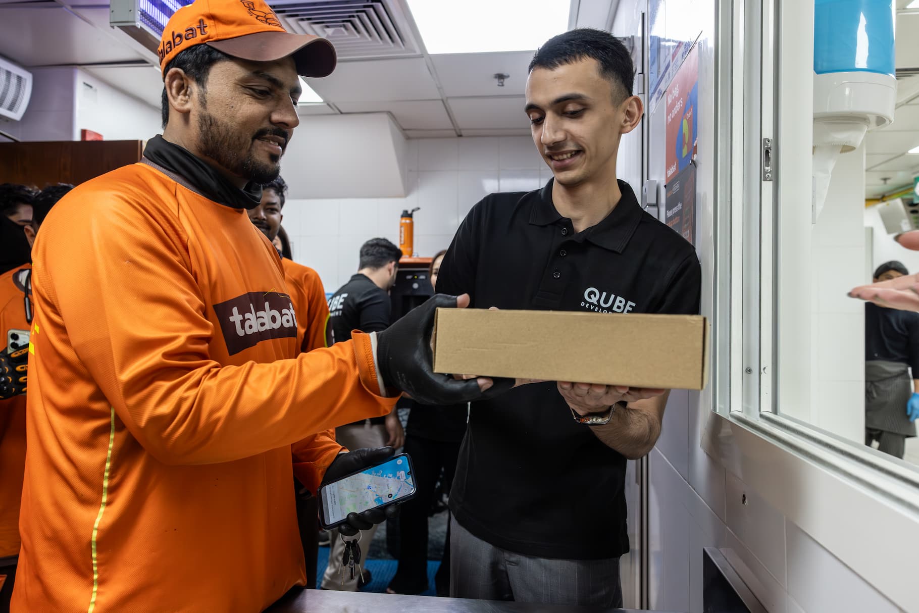 Talabat x QUBE Meal Box Gifting